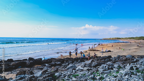 Scenic Fanore Beach in County Clare, Republic of Ireland photo