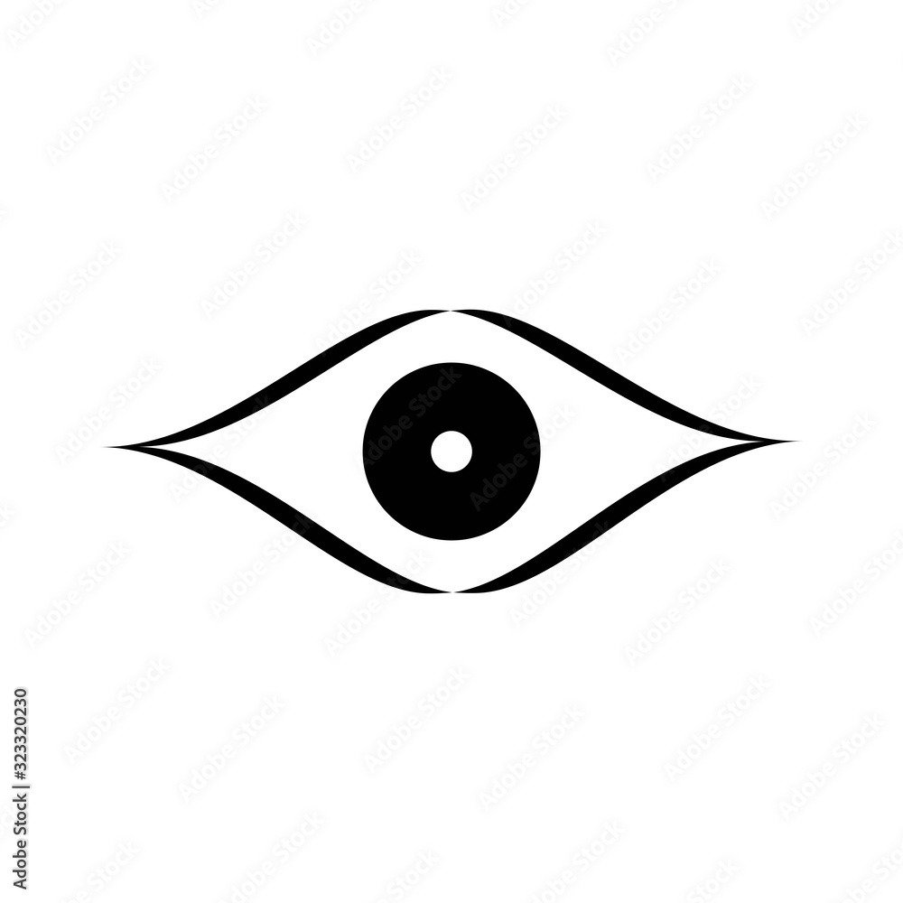 Obraz premium Eye care Logo