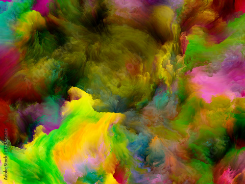 Fototapeta Naklejka Na Ścianę i Meble -  Realms of Virtual Color