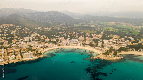 the shore town of Peguera, Mallorca, Spain © Dmitrii