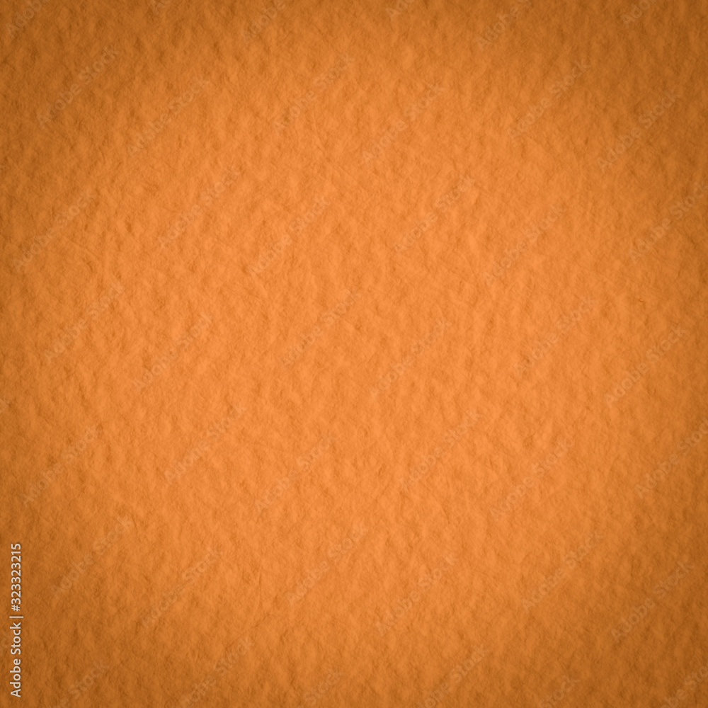 Fototapeta premium Watercolor Paper Texture Background, Natural, Tinted, Beautiful, for Art and Craft, Orange