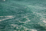 Sea wave background. Natural background. Aqua mint color