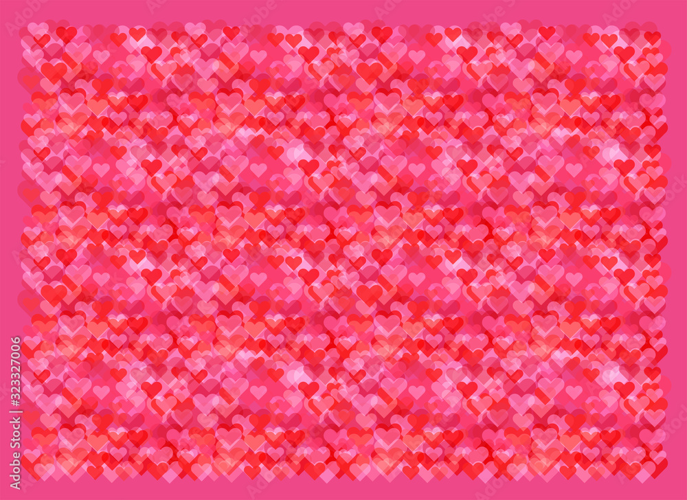 背景：ハート-愛-恋-愛情-かわいい-好き-プレゼント-ギフト-赤-レッド-ピンク
