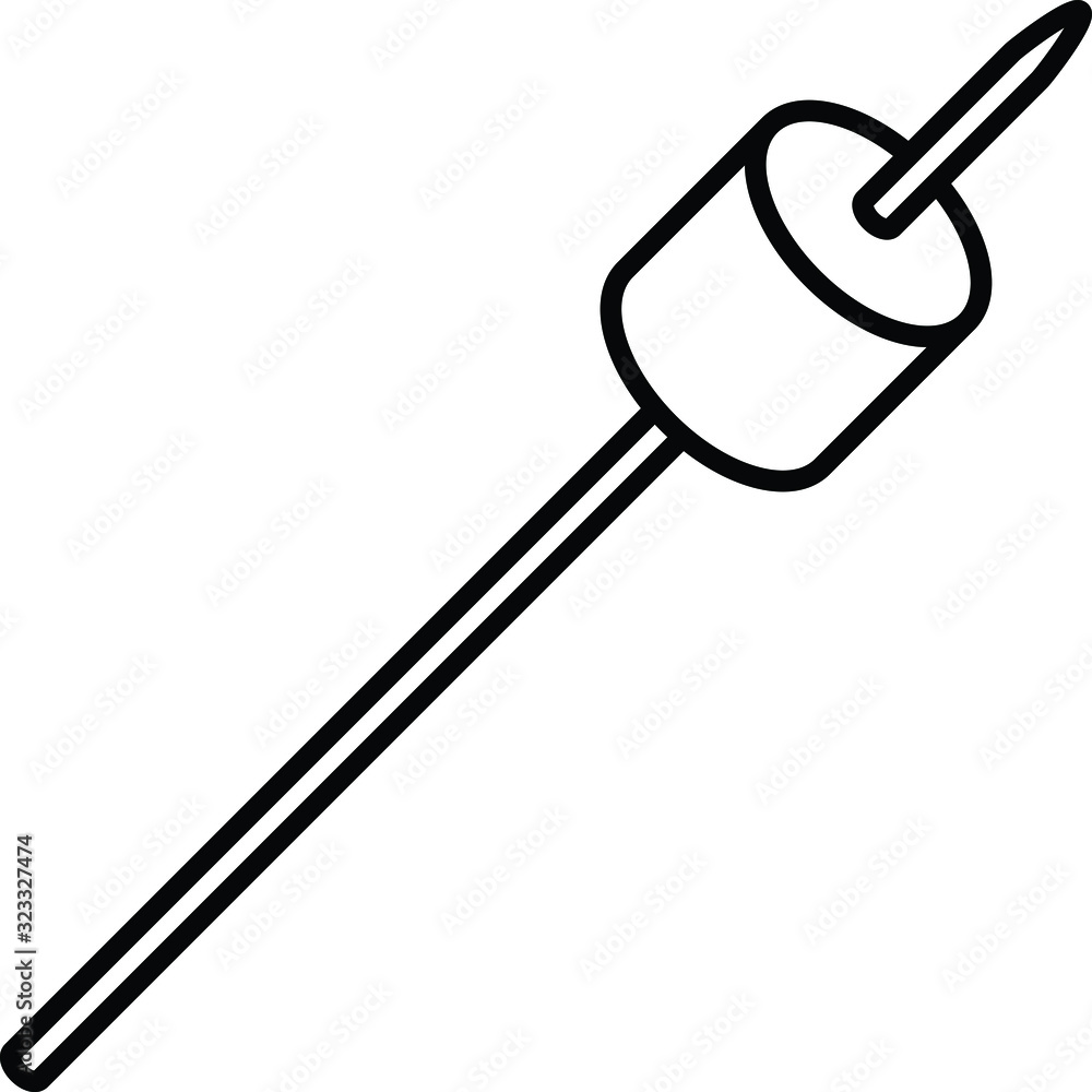 marshmallow icon, logo vector illustration marshmallow icon, logo vector illustration