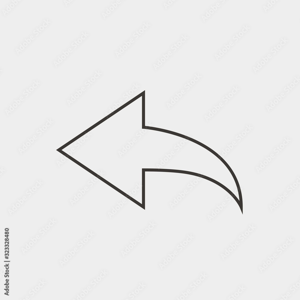 arrow icon vector illustration and symbol for website and graphic design arrow icon vector illustration and symbol for website and graphic design