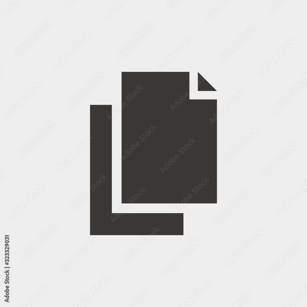 documents icon vector illustration and symbol for website and graphic design documents icon vector illustration and symbol for website and graphic design
