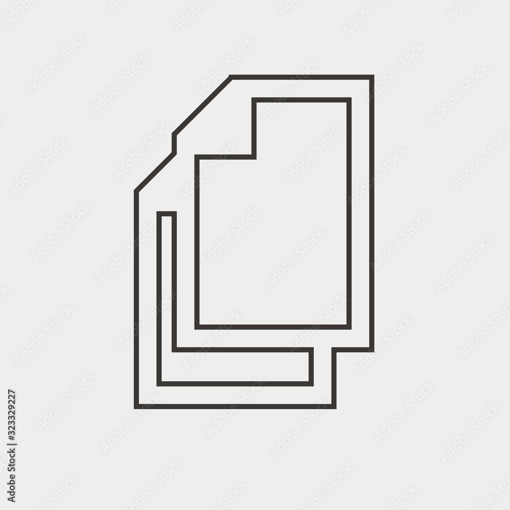 files icon vector illustration and symbol for website and graphic design files icon vector illustration and symbol for website and graphic design