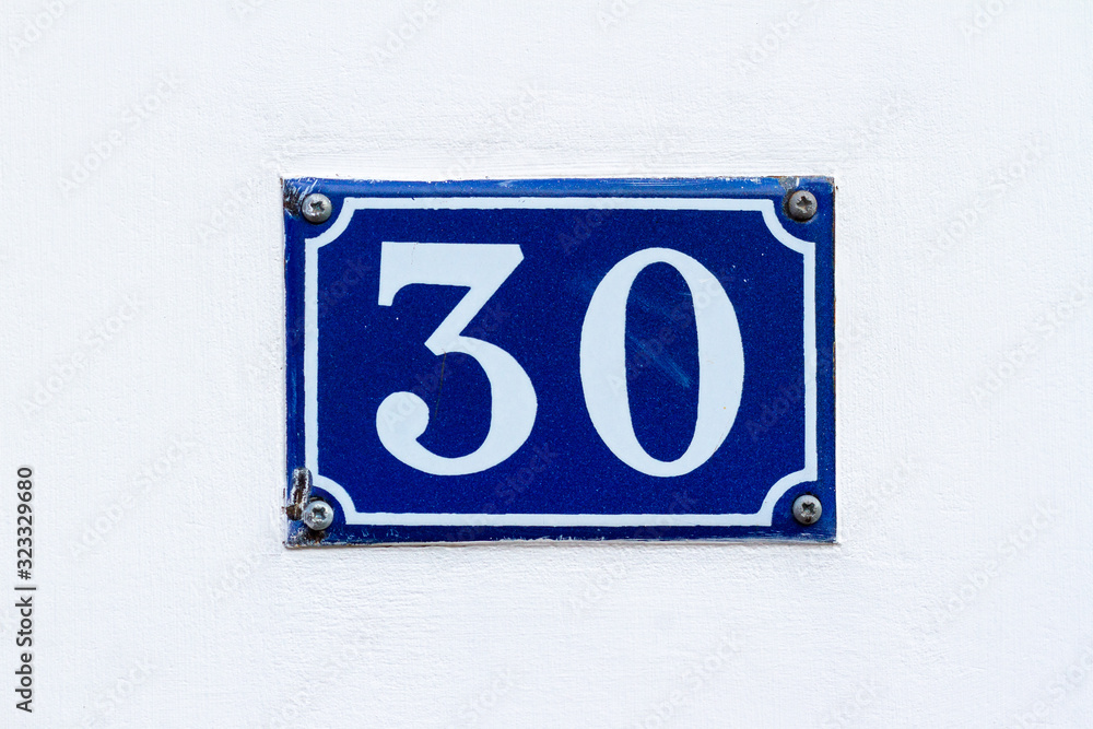 House number 30 House number 30