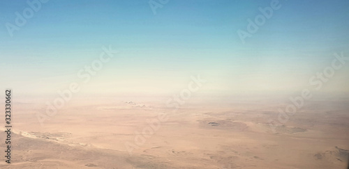 Namibian Namibi Desert aerial view