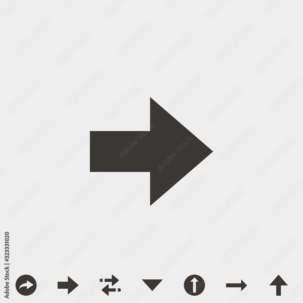 arrow icon vector illustration and symbol for website and graphic design arrow icon vector illustration and symbol for website and graphic design
