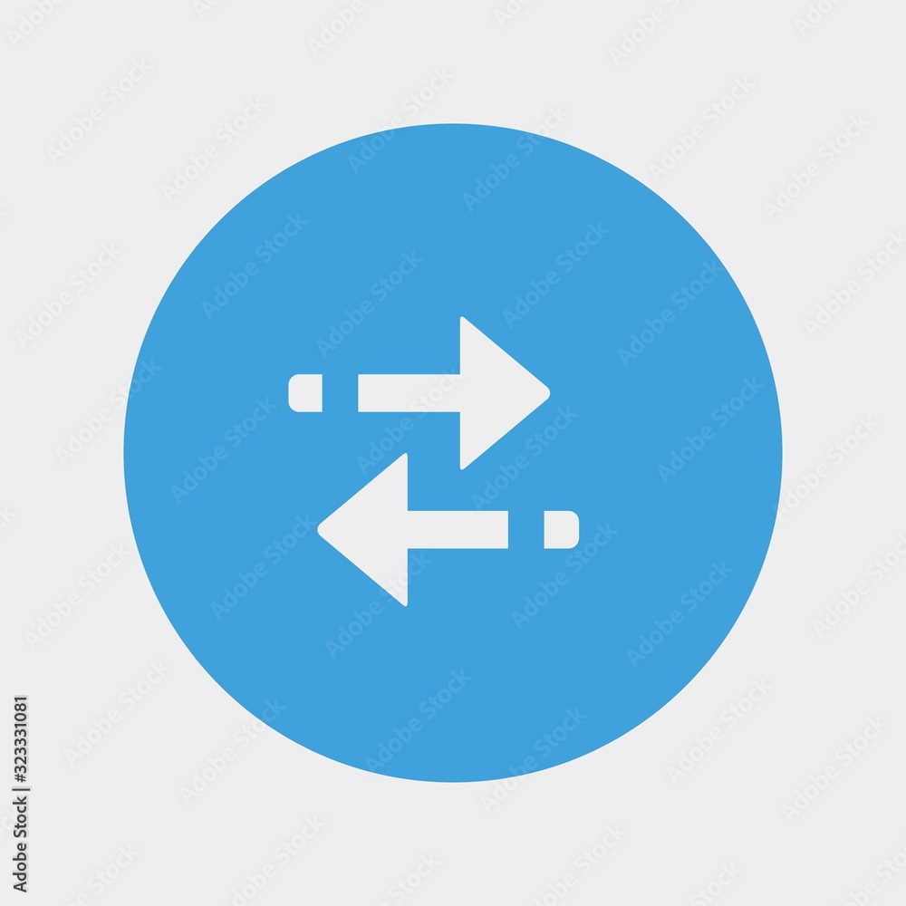 arrows icon vector illustration and symbol for website and graphic design arrows icon vector illustration and symbol for website and graphic design