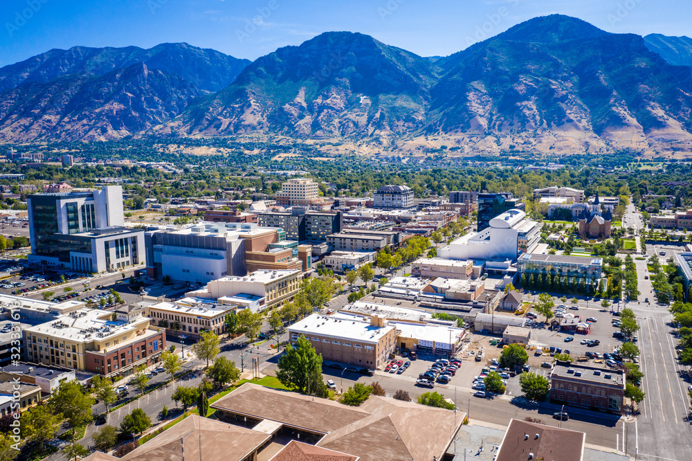 Downtown Provo Utah East View 1
