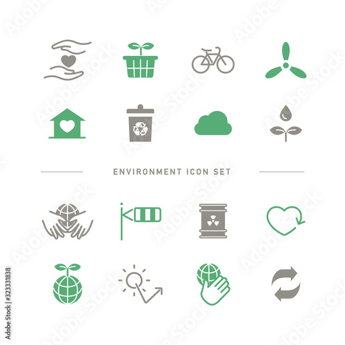 ENVIRONMENT ICON SET