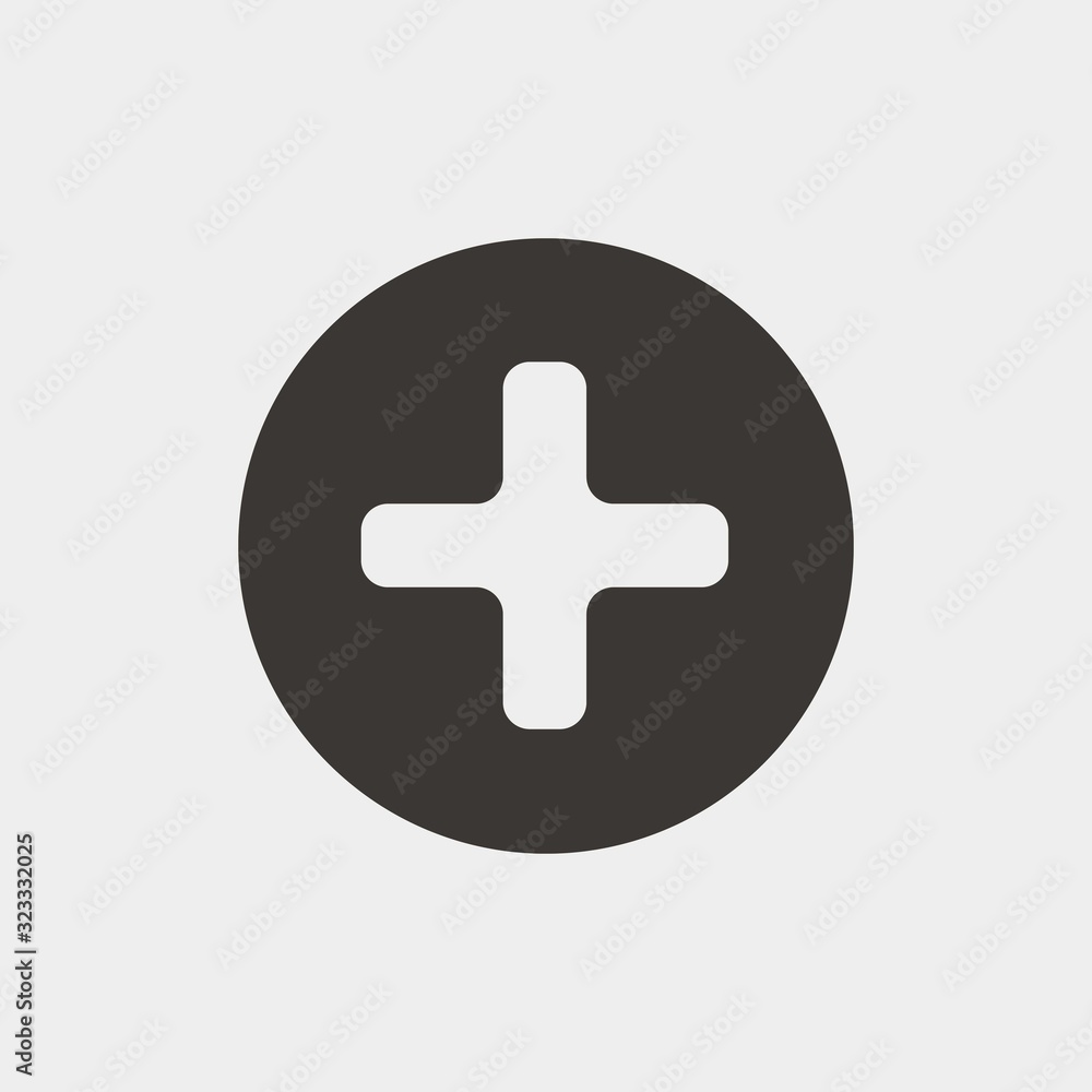 plus icon vector illustration and symbol for website and graphic design plus icon vector illustration and symbol for website and graphic design
