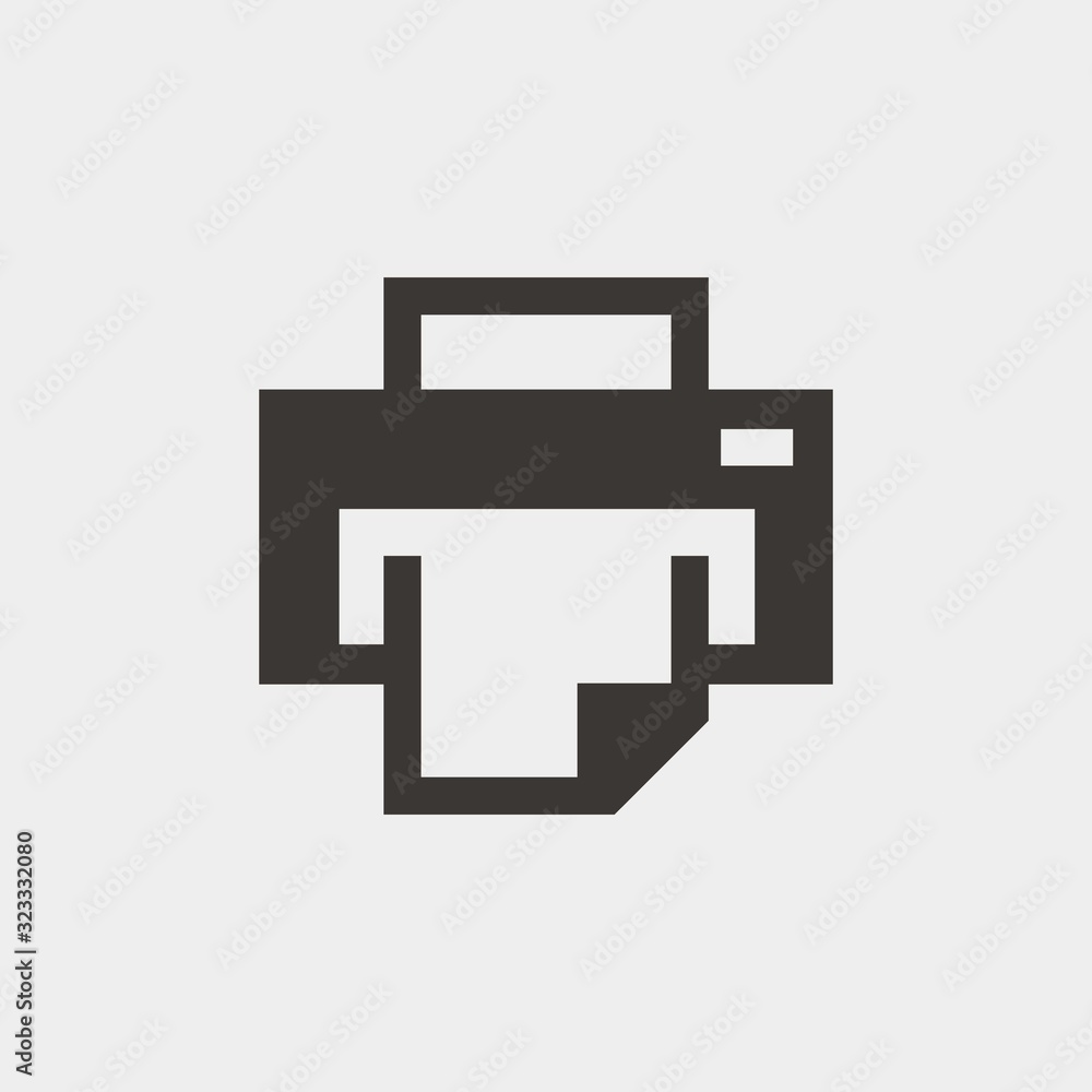 printer icon vector illustration and symbol for website and graphic design printer icon vector illustration and symbol for website and graphic design