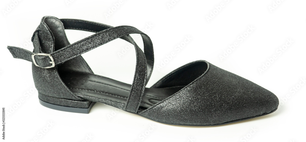 women's shoes, heels, patent leather, suede and classic models in white background women's shoes, heels, patent leather, suede and classic models in white background