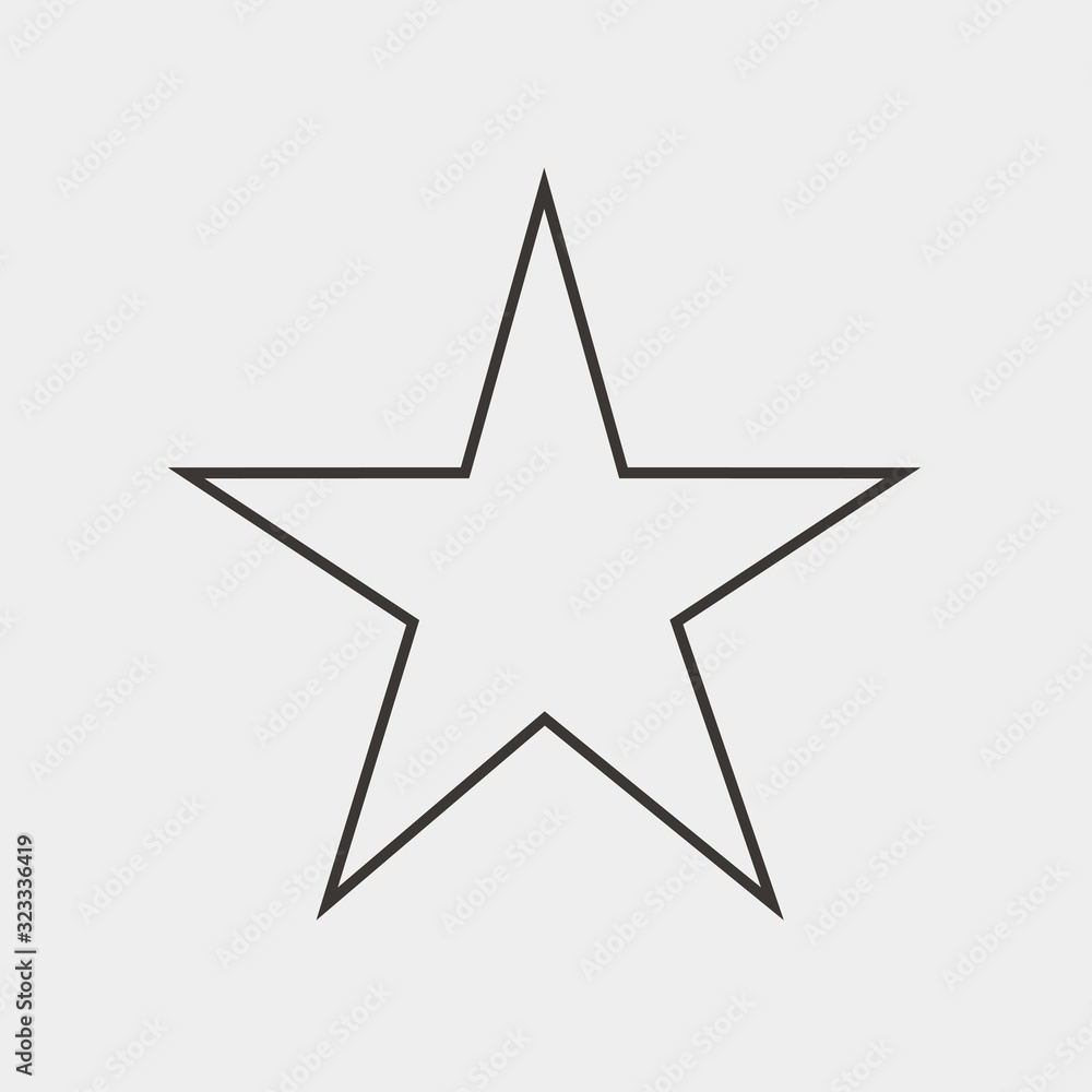 star icon vector illustration and symbol for website and graphic design star icon vector illustration and symbol for website and graphic design