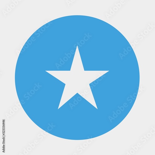 star icon vector illustration and symbol for website and graphic design