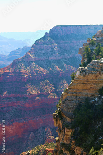 view of grand canyon cliffs