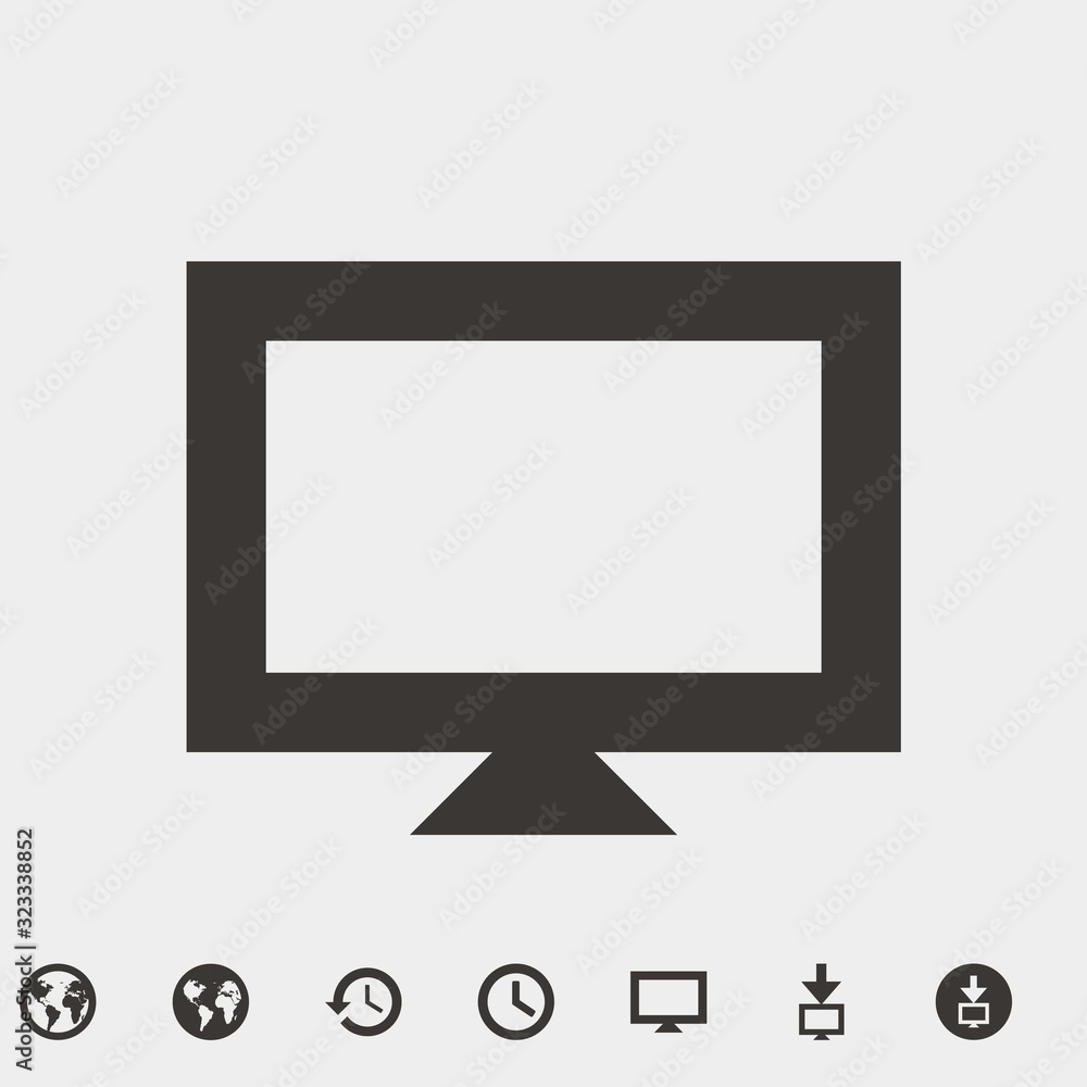 tv icon vector illustration and symbol for website and graphic design tv icon vector illustration and symbol for website and graphic design