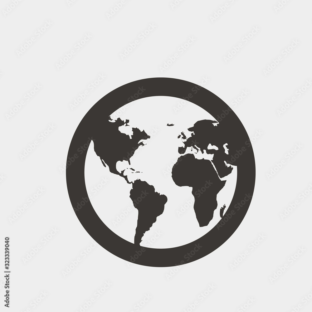 world icon vector illustration and symbol for website and graphic design world icon vector illustration and symbol for website and graphic design