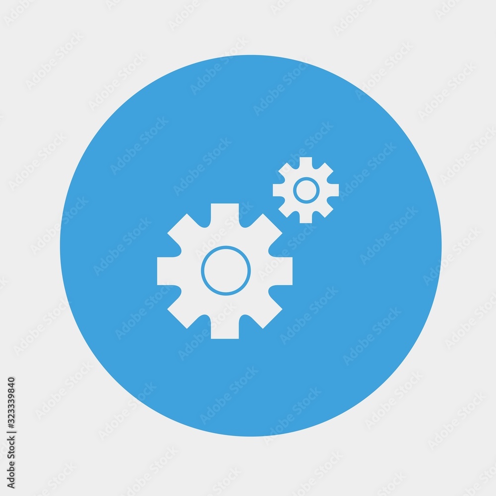 gear settings icon vector illustration and symbol for website and graphic design gear settings icon vector illustration and symbol for website and graphic design