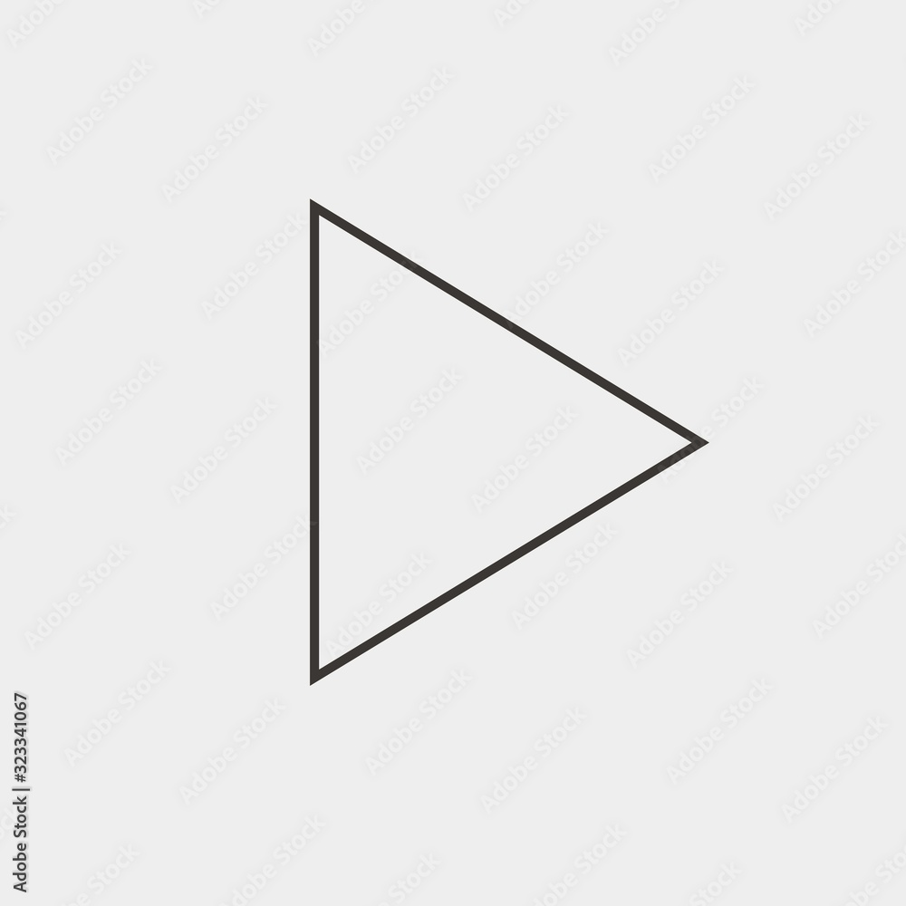 play icon vector illustration and symbol for website and graphic design play icon vector illustration and symbol for website and graphic design