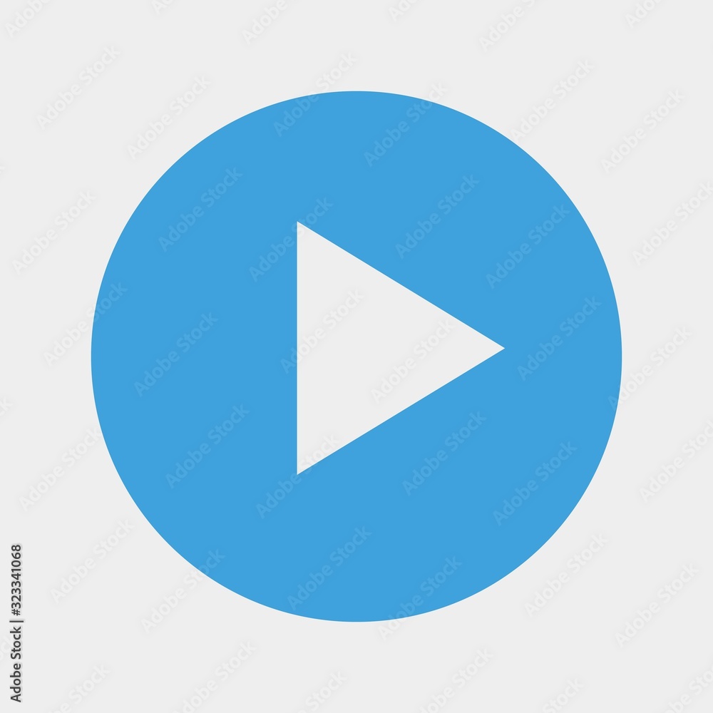 play icon vector illustration and symbol for website and graphic design play icon vector illustration and symbol for website and graphic design