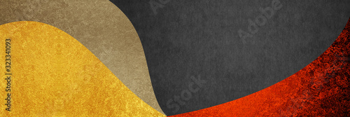 金と赤の背景素材