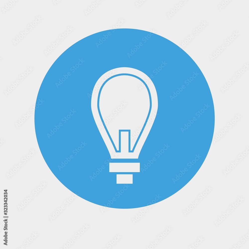 bulb icon vector illustration and symbol for website and graphic design bulb icon vector illustration and symbol for website and graphic design