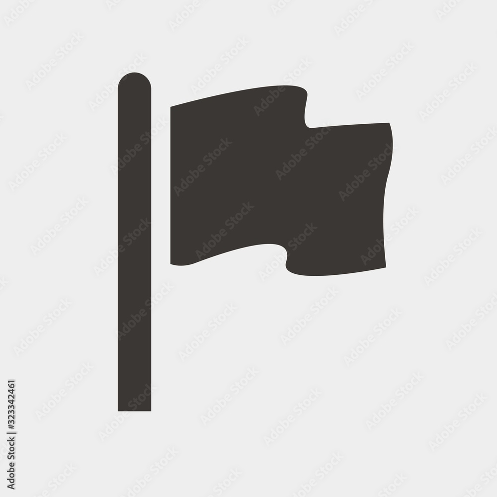 flag icon vector illustration and symbol for website and graphic design