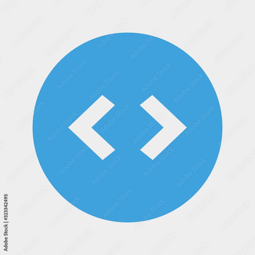 less than greater icon vector illustration and symbol for website and graphic design less than greater icon vector illustration and symbol for website and graphic design