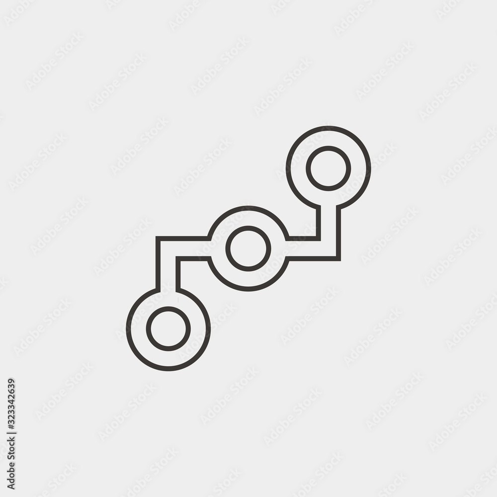 network icon vector illustration and symbol for website and graphic design network icon vector illustration and symbol for website and graphic design