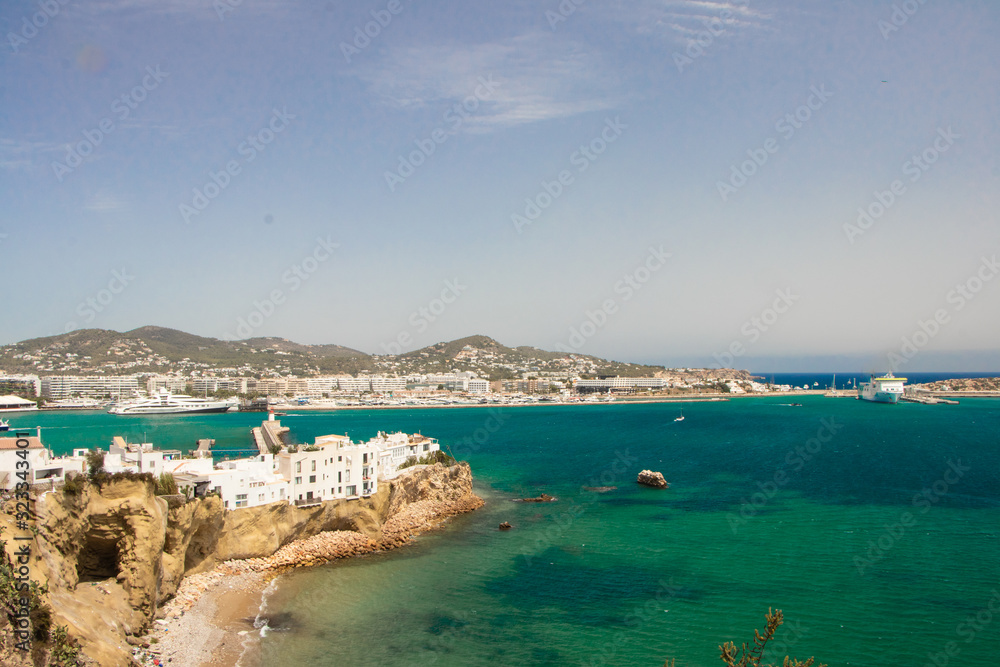 view of an island of ibiza-spain