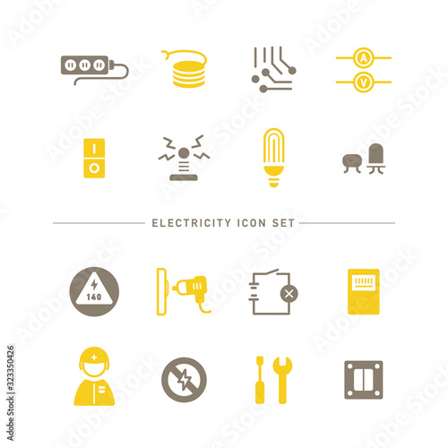 ELECTRICITY ICON SET