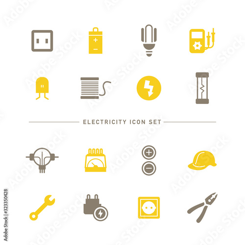 ELECTRICITY ICON SET