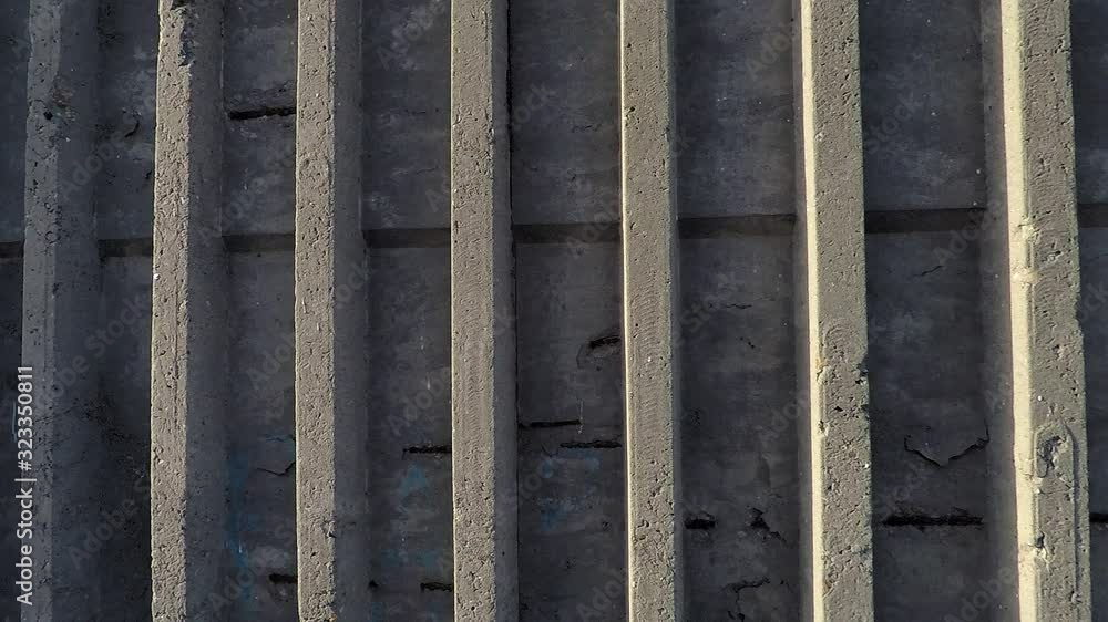 vertical strips of concrete structures in the form of wall background texture vertical strips of concrete structures in the form of wall background texture