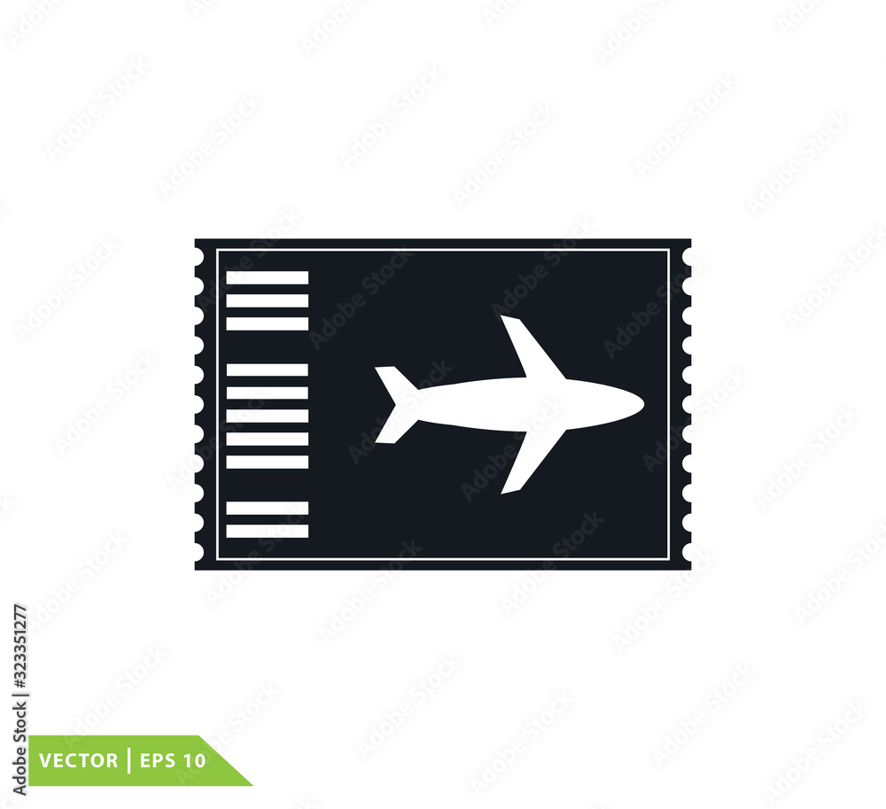 Plane icon vector logo template Plane icon vector logo template