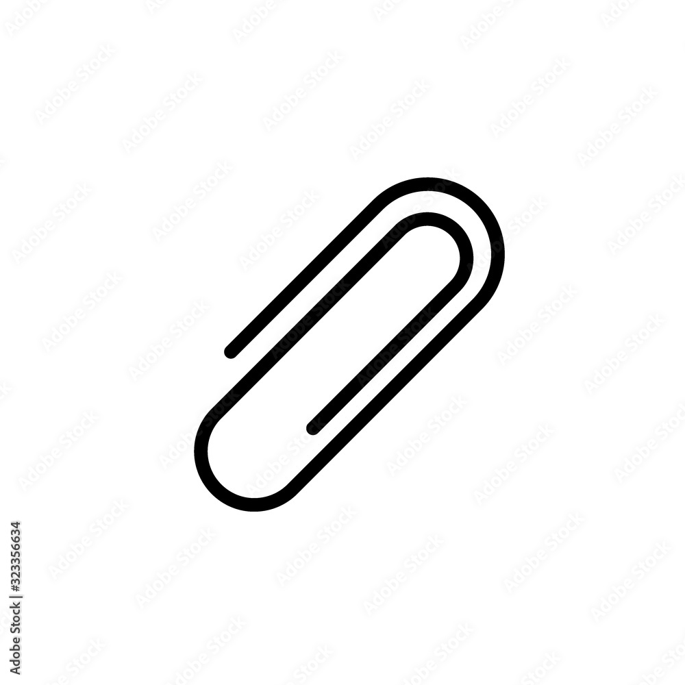 Paper clip icon Paper clip icon