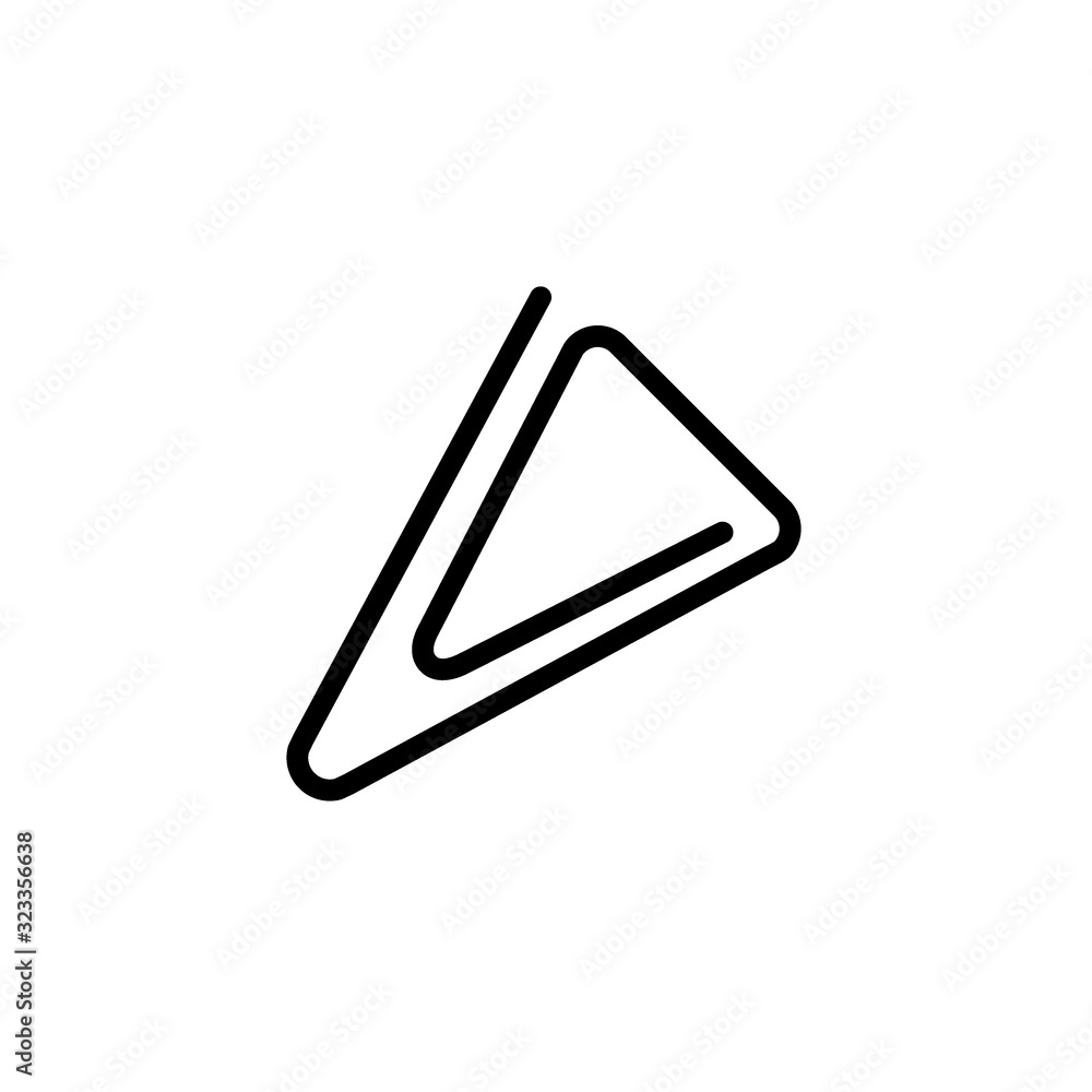 Paper clip icon Paper clip icon