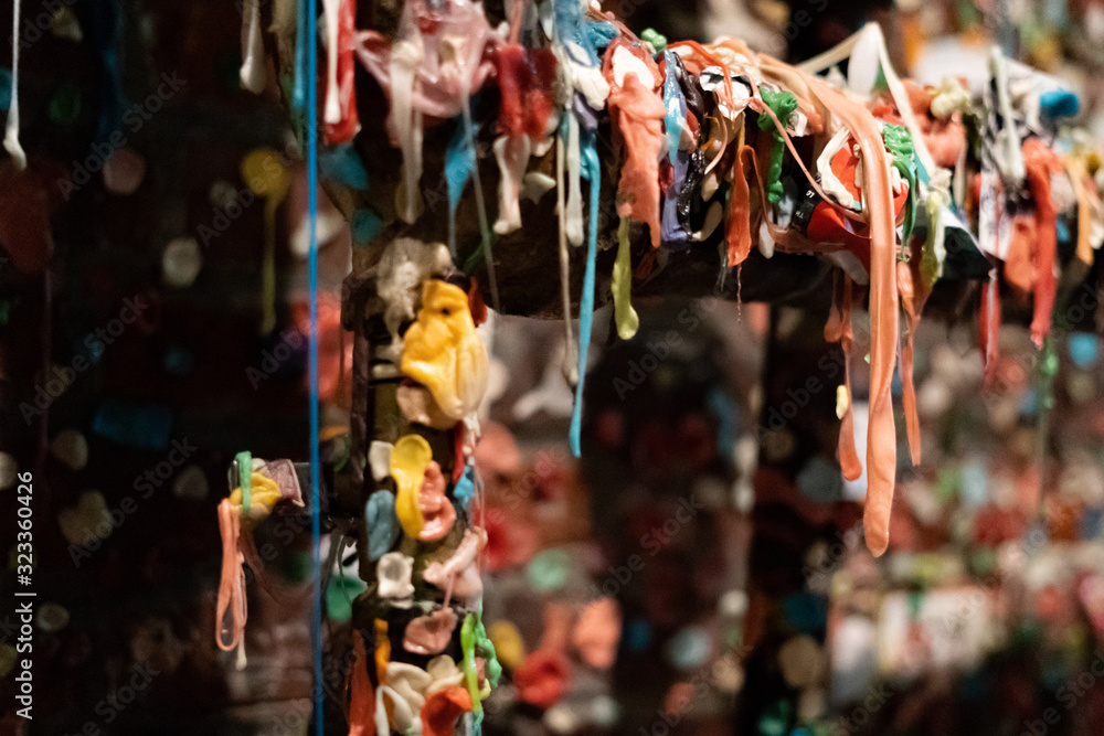 Naklejka premium gumwall