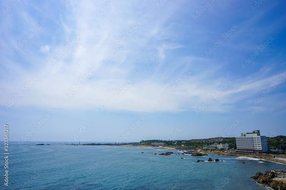 千葉県 銚子 犬吠埼から見える海