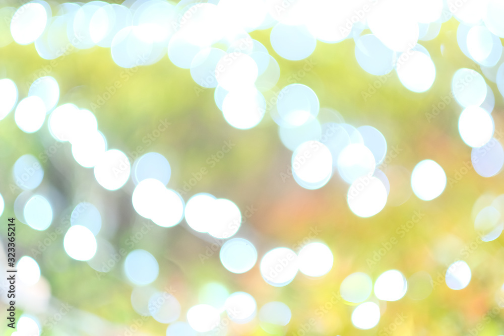 Obraz premium Light bokeh, Abstract blurred background