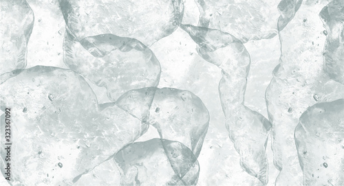 Abstract Gray watercolor background for your design, watercolor background concept, vector.