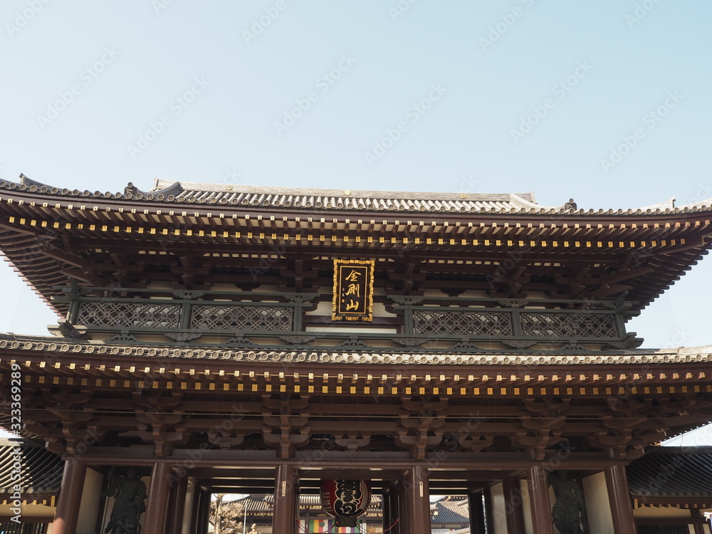 Kawasaki Daishi Heikenji Temple in Japan