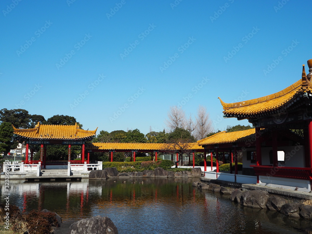 the beautiful chinese garden