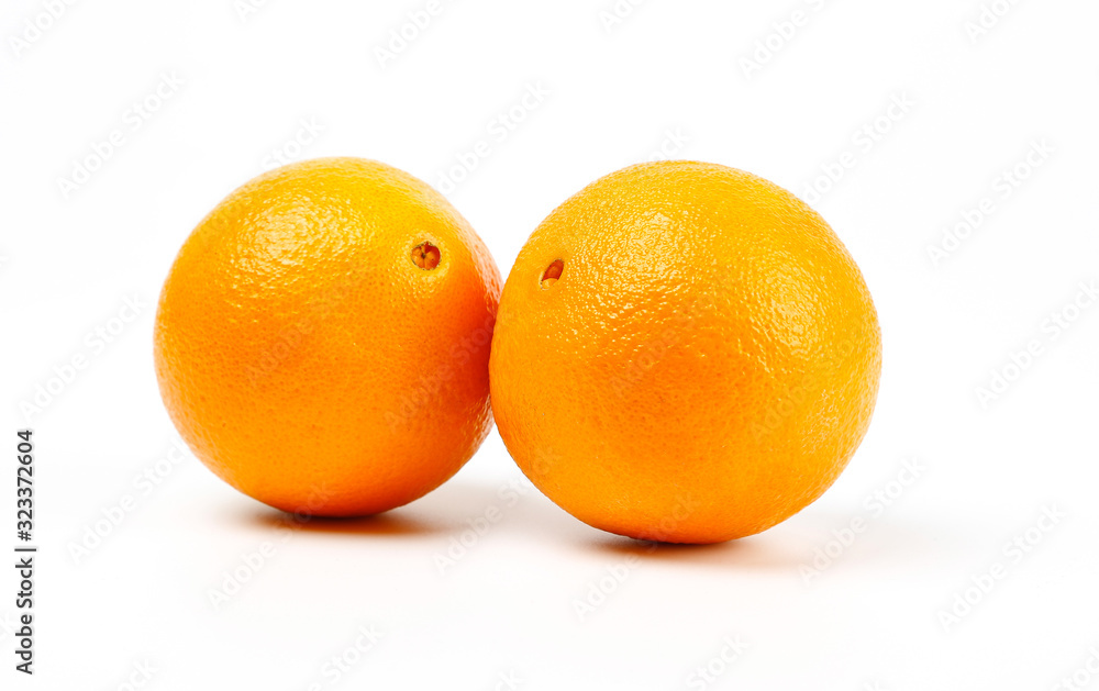 Fresh Egypt orange isolated on white background. Fresh Egypt orange isolated on white background.
