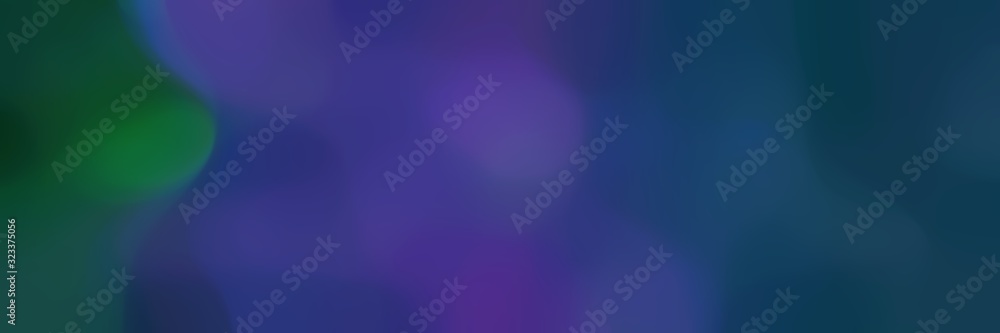 blurred horizontal header background with midnight blue, dark slate gray and very dark blue colors and free text space