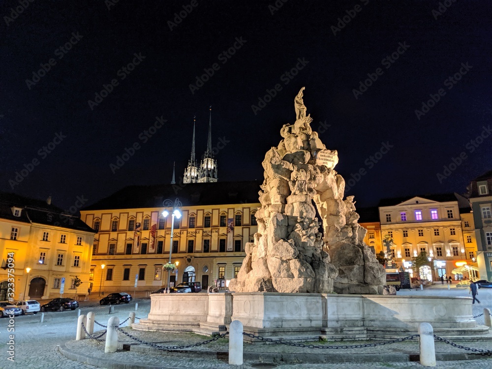 Naklejka premium Central Brno, Czech