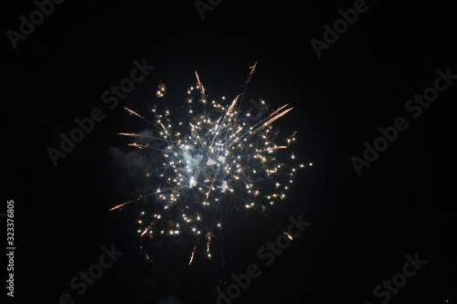 Wallpaper Mural A Streak of Fireworks on the Fourth of July Torontodigital.ca